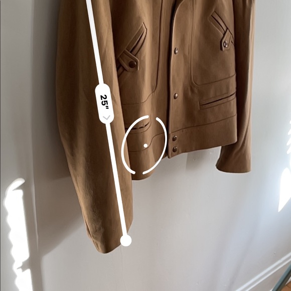 VINTAGE 70’s European Craft Tan Coat - Picture 8 of 10